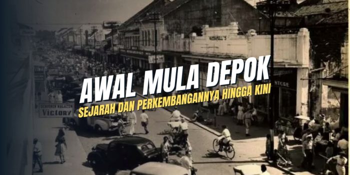 Sejarah awal daerah Depok di Jawa Barat